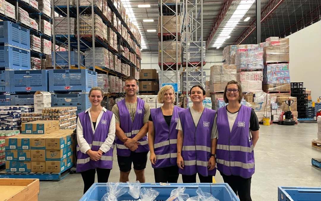 Good news: Volunteering with Foodbank